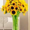 Sunflowers In A Vase Diamond Painting