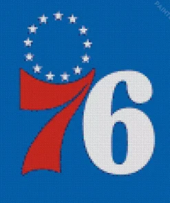 The 76ers Logo Diamond Painting