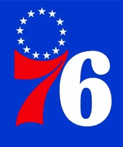 The 76ers Logo Diamond Painting