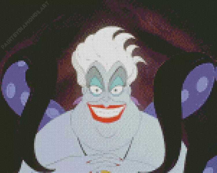 the little mermaid ursula Diamond Paintings The Little Mermaid Ursula Diamond Painting