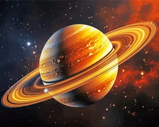 the planet saturn Diamond Dotz The Planet Saturn Diamond Painting
