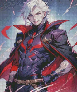 Vampire Boy Diamond Painting
