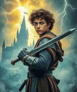 Warrior Boy Diamond Painting