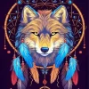 Wolf Dream Catcher Diamond Painting