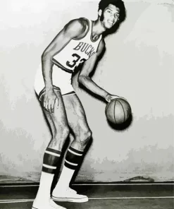 Bucks Kareem Abdul Jabbar Diamond Painting