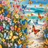 Butterfly Beach Diamond Painting
