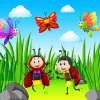 Cartoon Butterflies And Ladybugs Diamond Painting