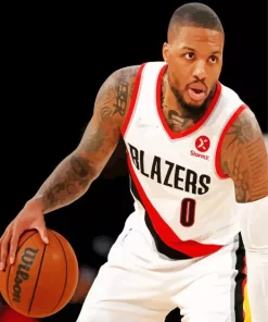 Damian Lillard Diamond Painting