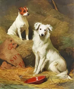 Nanny And Spot Burton Barber Diamond Painting