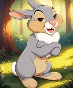 Thumper Bambi Diamond Painting