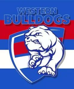 Western Bulldogs Emblem Diamond Painting