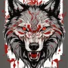 Angry Wolf Art Diamond Painting