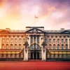 Buckingham Palace At Sunset Diamond Painting