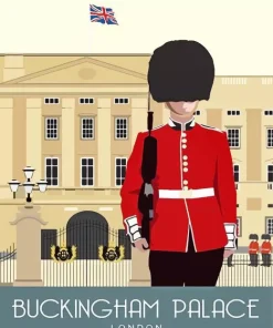 Buckingham Palace Poster Diamond Painting
