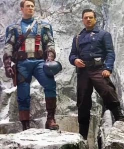 Bucky And Captain America Diamond Painting