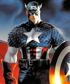 Buff Captain America Diamond Painting
