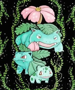 Bulbasaur Evolution Diamond Painting