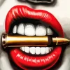 Bullet Lips Diamond Painting