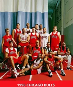Bulls Roster 1996 Diamond Painting