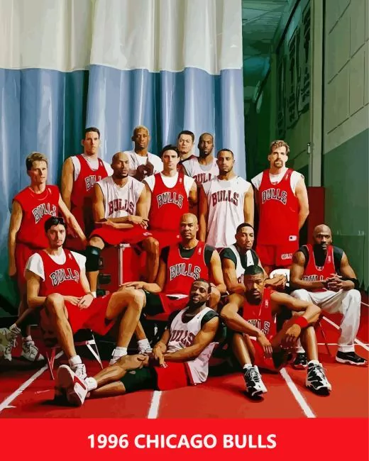 bulls roster 1996 Diamond Paints Bulls Roster 1996 Diamond Painting