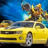 Bumblebee Car Diamond Painting