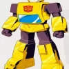 Bumblebee Transformer Cartoon Diamond Painting