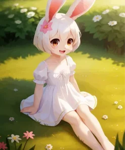 Bunny Girl Anime Diamond Painting