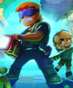 Buster Brawl Stars Diamond Painting