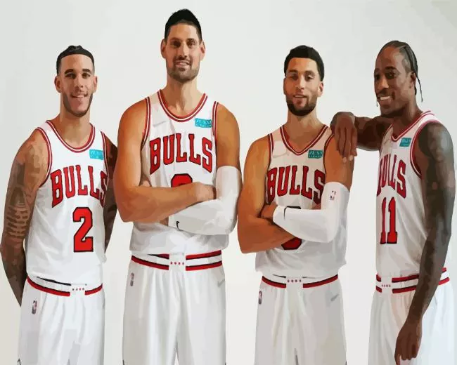 chicago bulls players Diamond Dotz Chicago Bulls Players Diamond Painting