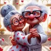 Cute Funny Couple Diamond Painting