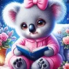 Cute Funny Koala Diamond Painting