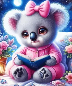 Cute Funny Koala Diamond Painting