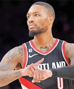 Damian Lamonte Ollie Diamond Painting