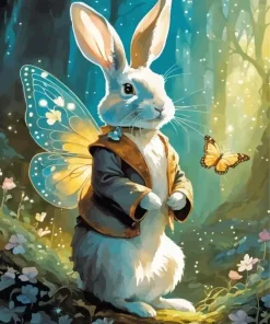 Fantasy Bunny Diamond Painting