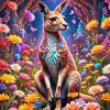 Forest Kangaroo Diamond Painting