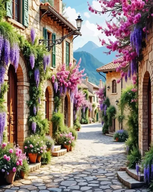 french lavender art Diamond Paintings French Lavender Art Diamond Painting