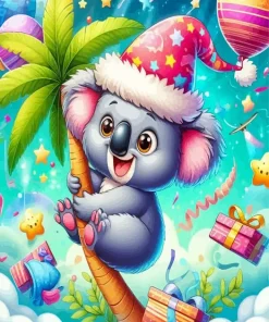 Funny Koala Art Diamond Painting