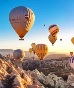 Istanbul Balloons Diamond Painting