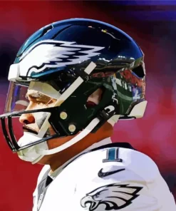 Jalen Hurts Diamond Painting