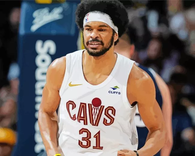 jarrett allen player Diamond Dotz Jarrett Allen Player Diamond Painting