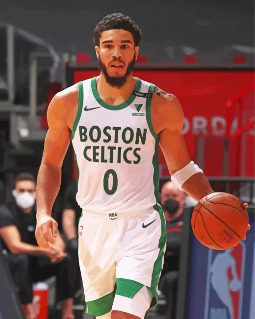 jayson tatum Diamond Paints Jayson Tatum Diamond Painting