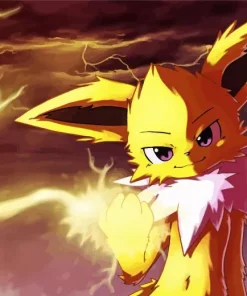 Jolteon Pokemon Diamond Painting