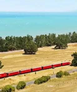 Kaikoura Train Diamond Painting
