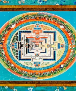 Kalachakra Mandala Diamond Painting
