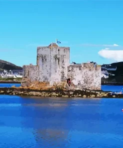 Kisimul Castle Scotland Diamond Painting