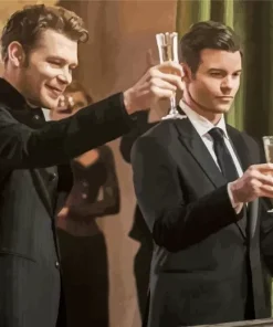 Klaus And Elijah Diamond Painting