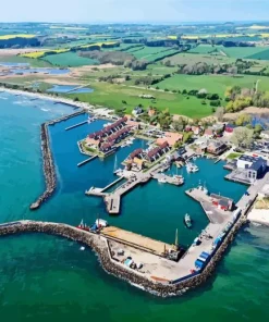 Klintholm Havn Diamond Painting