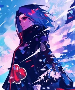 Konan From Naruto Anime Diamond Painting