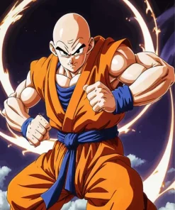 Krillin Dragon Ball Diamond Painting