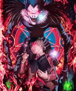 Light And Ryuk Diamond Painting